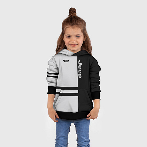 Детская толстовка Jeep / 3D-Черный – фото 4