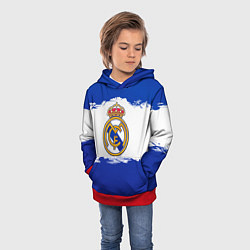Толстовка-худи детская Real Madrid FC, цвет: 3D-красный — фото 2
