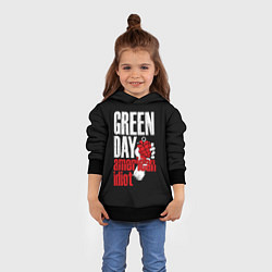 Толстовка-худи детская Green Day: American Idiot, цвет: 3D-черный — фото 2