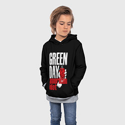 Толстовка-худи детская Green Day: American Idiot, цвет: 3D-меланж — фото 2
