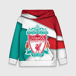 Толстовка-худи детская FC Liverpool цвета 3D-белый — фото 1
