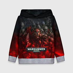 Толстовка-худи детская Warhammer 40000: Dawn Of War, цвет: 3D-меланж