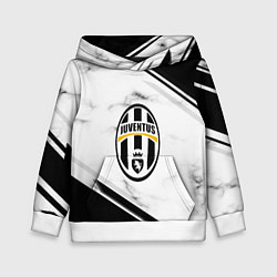 Толстовка-худи детская JUVENTUS, цвет: 3D-белый