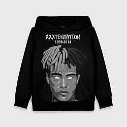 Толстовка-худи детская XXXTentacion: 1998-2018, цвет: 3D-черный