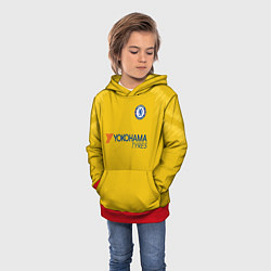 Толстовка-худи детская FC Chelsea Away 18-19, цвет: 3D-красный — фото 2