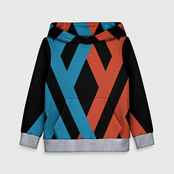 Толстовка-худи детская Darling in the Franxx, цвет: 3D-меланж