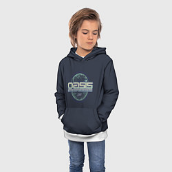 Толстовка-худи детская O.A.S.I.S, цвет: 3D-белый — фото 2