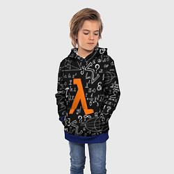 Толстовка-худи детская HL: Lambda, цвет: 3D-синий — фото 2