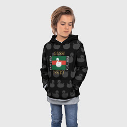 Толстовка-худи детская GUSSI: Little Style, цвет: 3D-меланж — фото 2