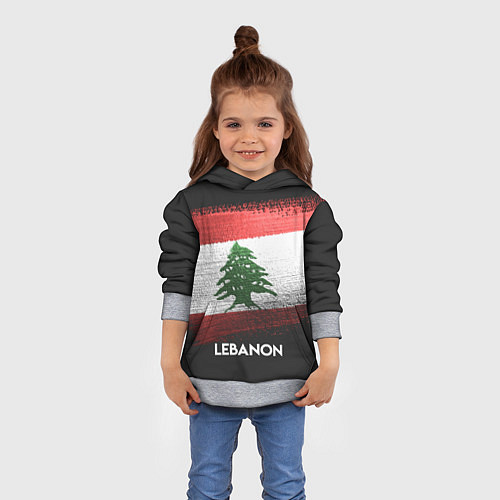 Детская толстовка Lebanon Style / 3D-Меланж – фото 4