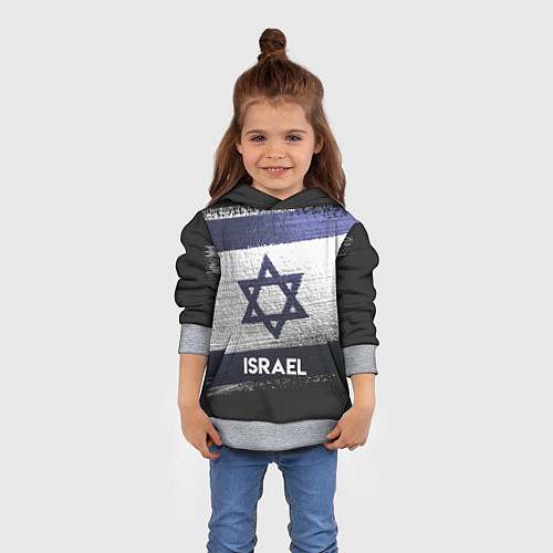 Детская толстовка Israel Style / 3D-Меланж – фото 4
