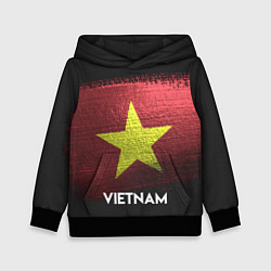 Толстовка-худи детская Vietnam Style, цвет: 3D-черный