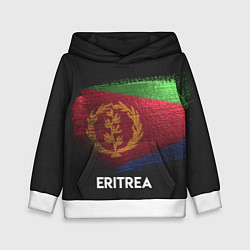 Толстовка-худи детская Eritrea Style, цвет: 3D-белый