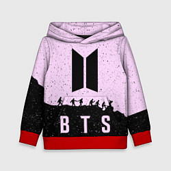 Толстовка-худи детская BTS Boys, цвет: 3D-красный