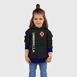 Толстовка-худи детская UMBRELLA CORP, цвет: 3D-синий — фото 2