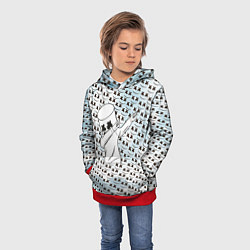 Толстовка-худи детская Marshmello DAB, цвет: 3D-красный — фото 2