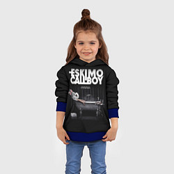 Толстовка-худи детская Eskimo Callboy: Crystalis, цвет: 3D-синий — фото 2