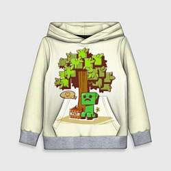 Толстовка-худи детская Forest Creeper, цвет: 3D-меланж