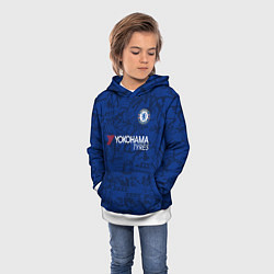 Толстовка-худи детская Chelsea home 19-20, цвет: 3D-белый — фото 2