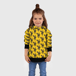Толстовка-худи детская TOP: BANDITO, цвет: 3D-черный — фото 2