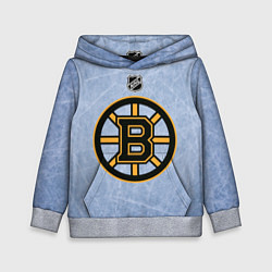 Толстовка-худи детская Boston Bruins: Hot Ice, цвет: 3D-меланж