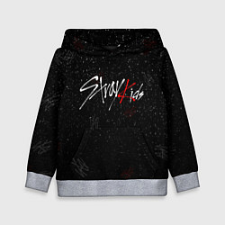 Толстовка-худи детская STRAY KIDS, цвет: 3D-меланж