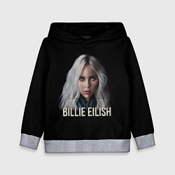 Толстовка-худи детская BILLIE EILISH, цвет: 3D-меланж