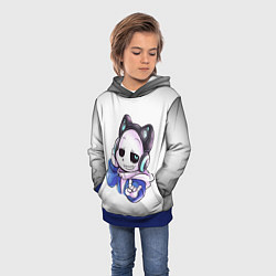 Толстовка-худи детская UNDERTALE, цвет: 3D-синий — фото 2
