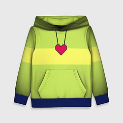 Толстовка-худи детская UNDERTALE CHARA, цвет: 3D-синий