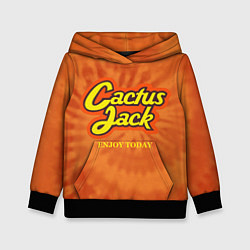 Толстовка-худи детская Cactus Jack, цвет: 3D-черный