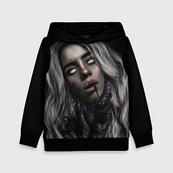 Толстовка-худи детская BILLIE EILISH, цвет: 3D-черный