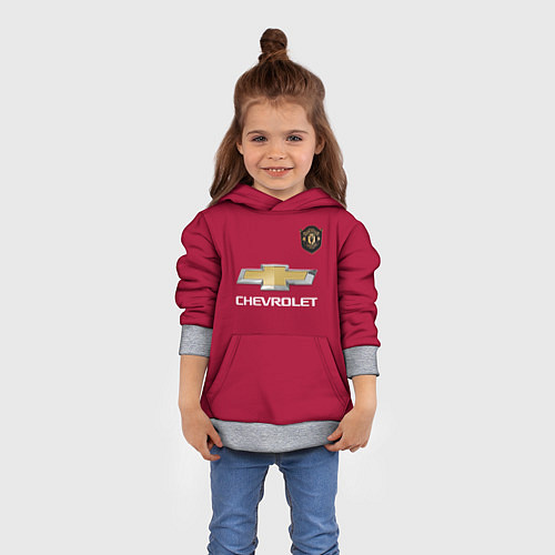 Детская толстовка Lingard Manchester United / 3D-Меланж – фото 4