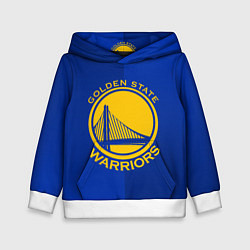 Толстовка-худи детская GOLDEN STATE WARRIORS, цвет: 3D-белый