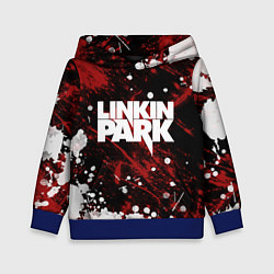 Толстовка-худи детская Linkin Park, цвет: 3D-синий