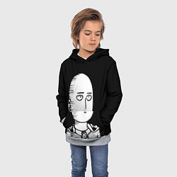 Толстовка-худи детская ONE-PUNCH MAN, цвет: 3D-меланж — фото 2