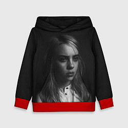 Толстовка-худи детская BILLIE EILISH, цвет: 3D-красный