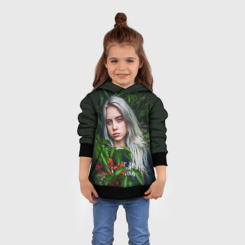 Детская толстовка BILLIE EILISH / 3D-Черный – фото 4