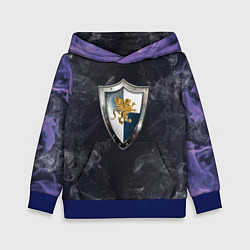 Толстовка-худи детская Heroes of Might and Magic, цвет: 3D-синий