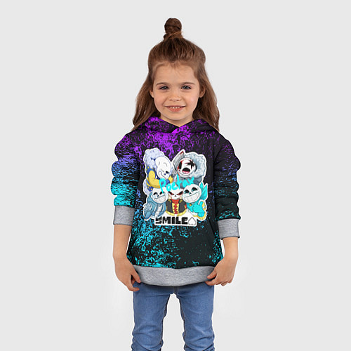 Детская толстовка UNDERTALE / 3D-Меланж – фото 4