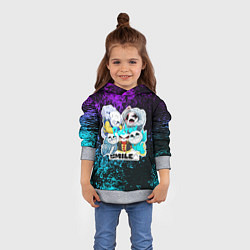 Толстовка-худи детская UNDERTALE, цвет: 3D-меланж — фото 2