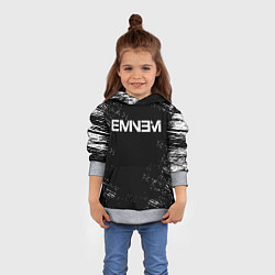 Толстовка-худи детская EMINEM, цвет: 3D-меланж — фото 2