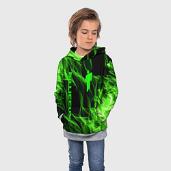 Толстовка-худи детская BILLIE EILISH, цвет: 3D-меланж — фото 2