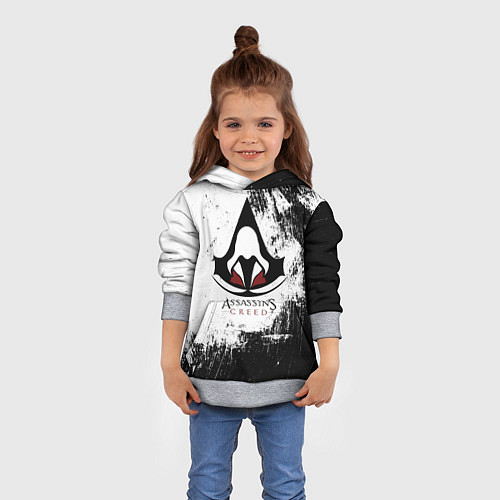 Детская толстовка Assasin's creed / 3D-Меланж – фото 4