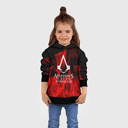 Толстовка-худи детская Assassin’s Creed: Syndicate, цвет: 3D-черный — фото 2