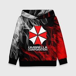 Толстовка-худи детская UMBRELLA CORP, цвет: 3D-черный