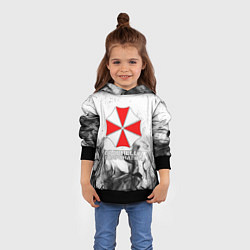 Толстовка-худи детская UMBRELLA CORP, цвет: 3D-черный — фото 2