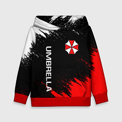 Толстовка-худи детская UMBRELLA CORP, цвет: 3D-красный