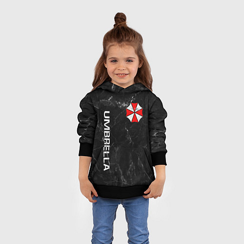 Детская толстовка UMBRELLA CORP / 3D-Черный – фото 4