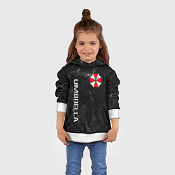 Толстовка-худи детская UMBRELLA CORP, цвет: 3D-белый — фото 2