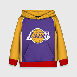 Толстовка-худи детская LA LAKERS, цвет: 3D-красный